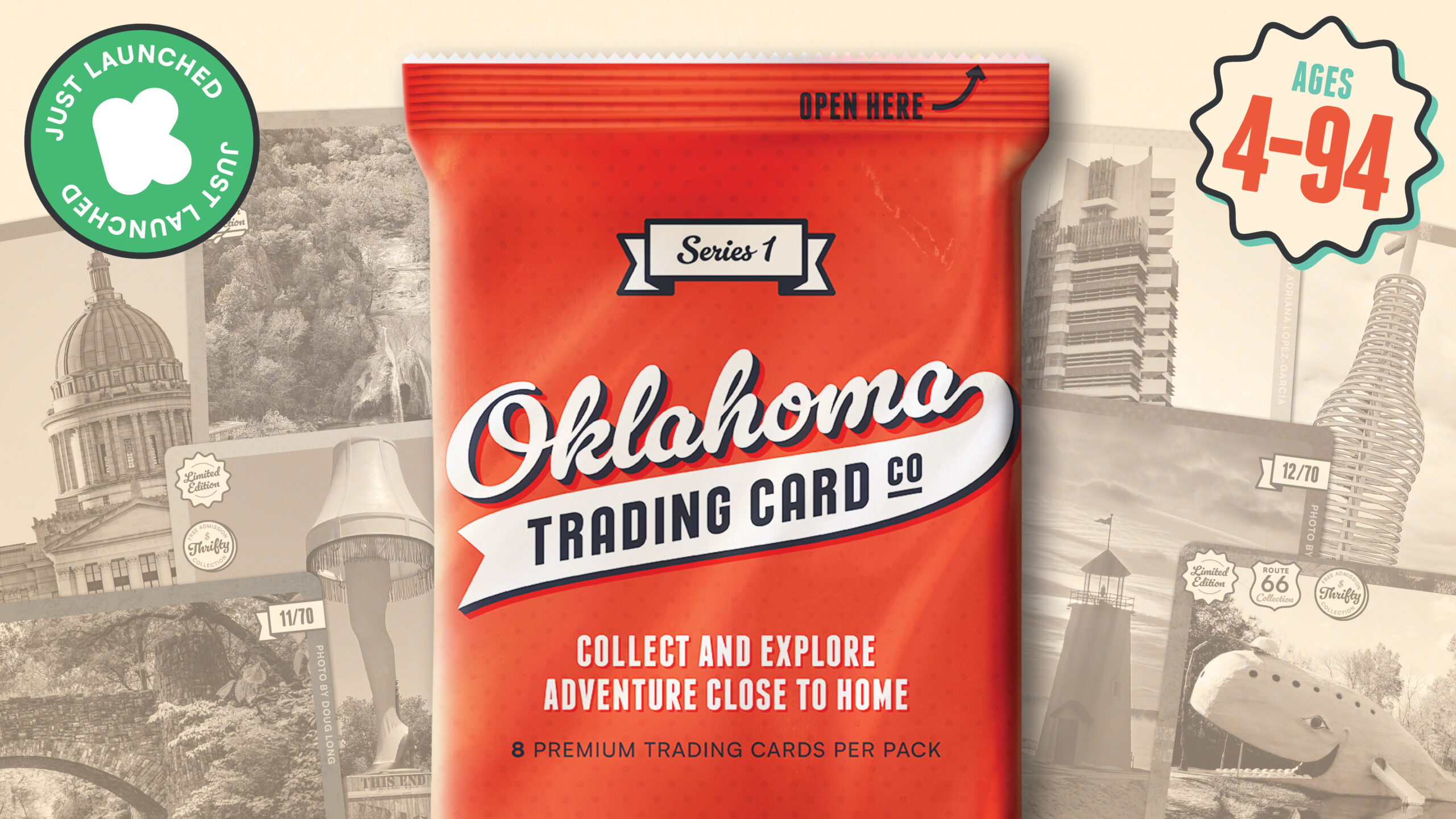 Ok First Part Card Oklahoma Trading Card Company | Discover Oklahoma's hidden gems.
